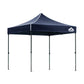 Instahut Gazebo Pop Up 3x3m w/Base Podx4 Marquee Folding Outdoor Wedding Camping Tent Shade Canopy Navy