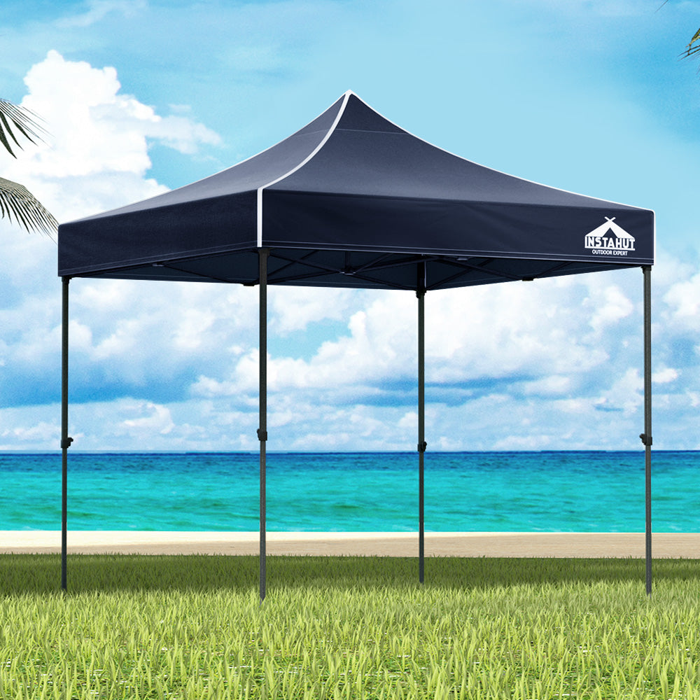 Gazebo Pop Up Marquee 3x3 Outdoor Wedding Base Pod Kit Navy