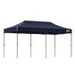 Instahut Gazebo Pop Up 3x6m w/Base Podx4 Marquee Folding Outdoor Wedding Camping Tent Shade Canopy Navy
