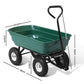 75L Garden Dump Cart - Green