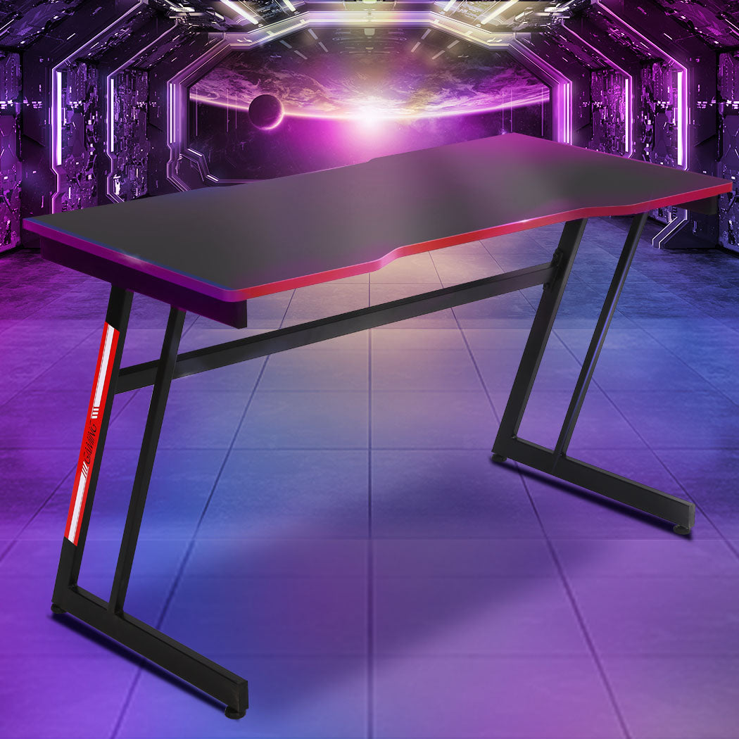 Gaming Desk Office Table Desktop Pc Computer Desks Racing Laptop Home - Black