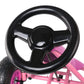 Kids Pedal Go Kart Car Ride On Toys Racing Bike Rubber Tyre Adjustable Seat - Pink