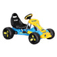 Kids Pedal Go Kart Ride On Toys Racing Car Plastic Tyre - Blue