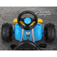 Kids Pedal Go Kart Ride On Toys Racing Car Plastic Tyre - Blue