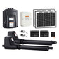 Dual Swing Gate Opener 800KG 20W Solar Panel