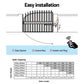 Automatic Electric Gate Opener Single Swing Remote Control 300kg 5m