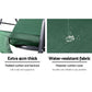 Astride Outdoor Swing Chair Garden Chair Bench Furniture Canopy 3 Seater - Green