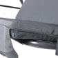 Lumin Outdoor Swing Chair Bench Seat Canopy Cushion Furniture - Grey