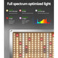 Grow Tent Light Kit 100x100x200CM 4500W LED Full Spectrum