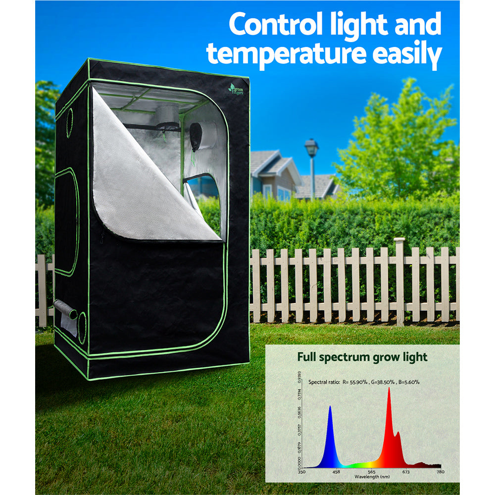 Grow Tent Light Kit 120x120x200CM 2200W LED Full Spectrum