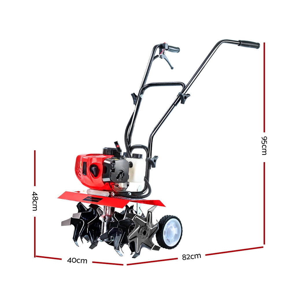 65cc Cultivator Tiller Rotary Garden Hoe