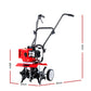 88CC Petrol Garden Cultivator Tiller Rotary Hoe 4 Tine Rototiller