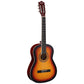 39 Inch Classical Guitar Wooden Body Nylon String Beginner Gift Sunburst