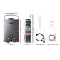 Portable Gas Water Heater 8LPM Outdoor Camping Shower Grey