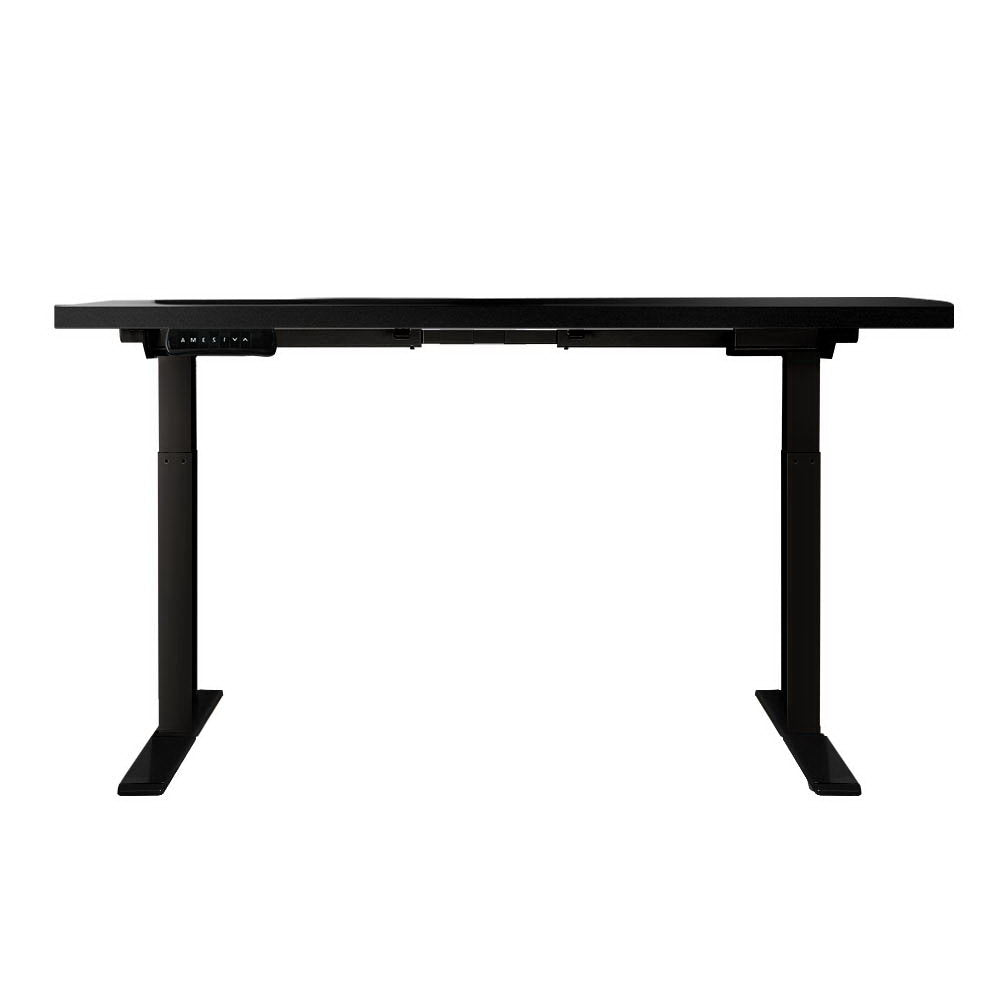 Standing Desk Electric Height Adjustable Sit Stand Desks Table Black