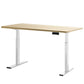 Standing Desk Electric Height Adjustable Sit Stand Desks White Oak