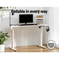 Artiss Standing Desk Motorised Gaming Desks White 140cm