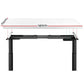 Electric Standing Desk Adjustable Sit Stand Desks Black White 140cm