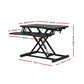 Artiss Standing Desk Riser Height Adjustable Black 80cm