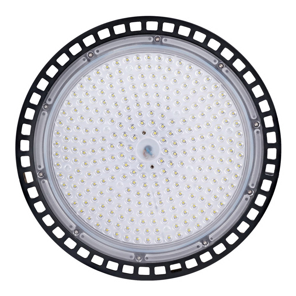 200W LED UFO High Bay Light - 24000 Lumens, 6000K Cool White For Warehouse/Shop