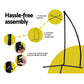 100cm Hammock Chair Nest Web Outdoor Swing with Steel Stand