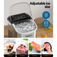 12kg Ice Maker Machine w/Self Cleaning Portable Ice Cube Tray 2L - White