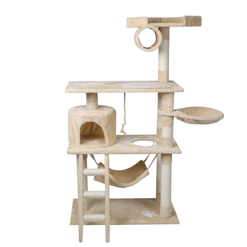 0.8-2.1M Cat Scratching Perch Post Tree Gym House Condo Furniture Scratcher