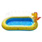 Factory Buys Inflatable Pool Water Splash Spray Mat Kids Children Sprinkler Play Pad Outdoor - Blue and Yellow