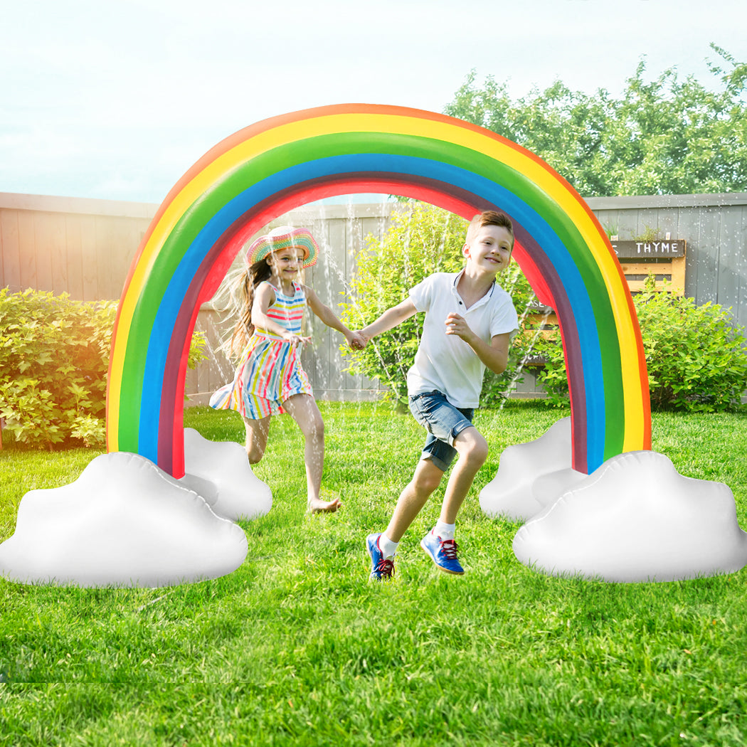 Factory Buys Inflatable Sprinkler Water Splash Spray Mat Kids Children Play Pad Pool Outdoor