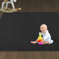 Kids Play Mat Floor Baby Crawling Mats Foldable Waterproof Carpet Black