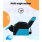 Payton Kids Recliner Chair PU Leather Gaming Sofa Lounge Couch Children Armchair - Blue