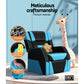 Payton Kids Recliner Chair PU Leather Gaming Sofa Lounge Couch Children Armchair - Blue