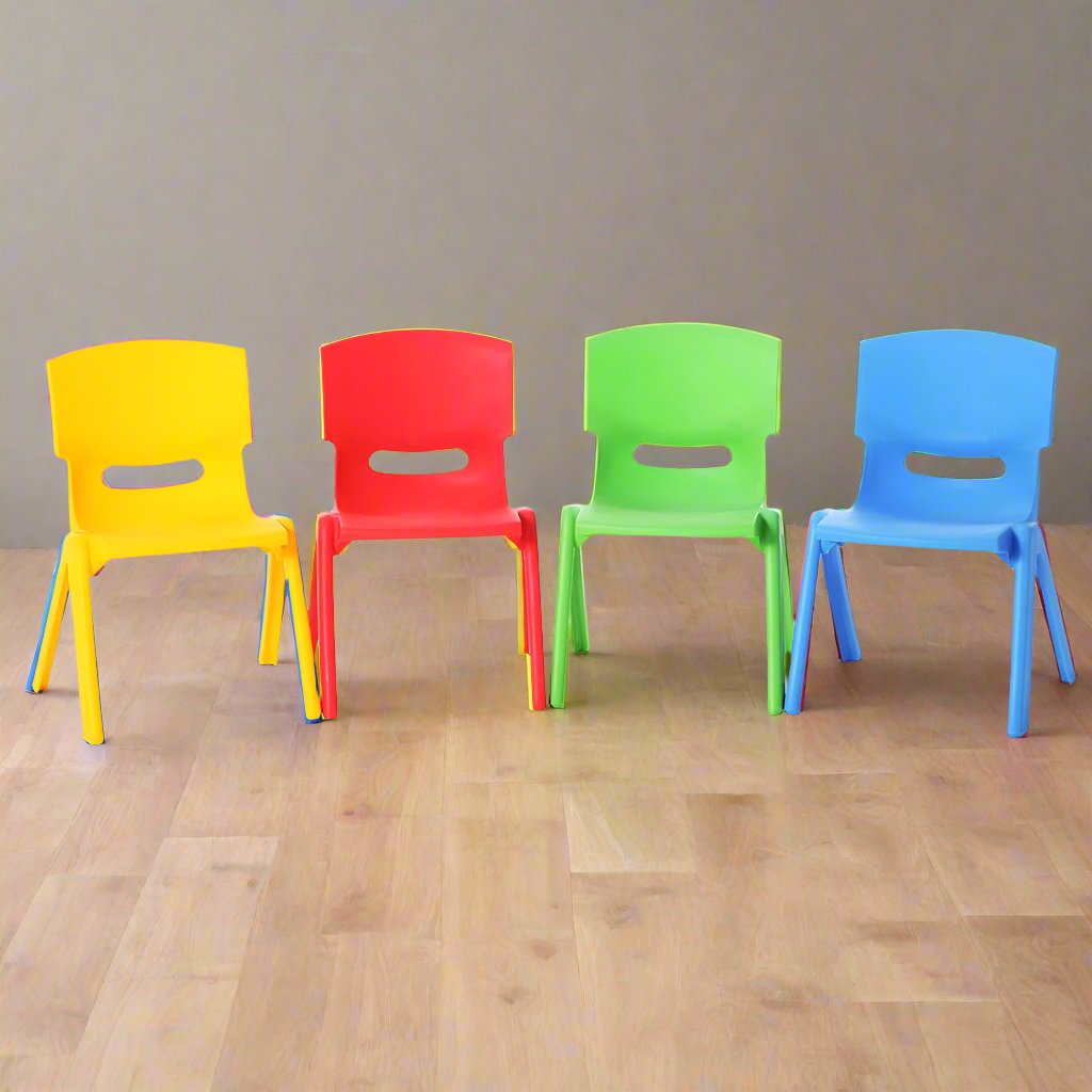 Perryn Set of 4 Chair Set Play Chairs - Multicolour