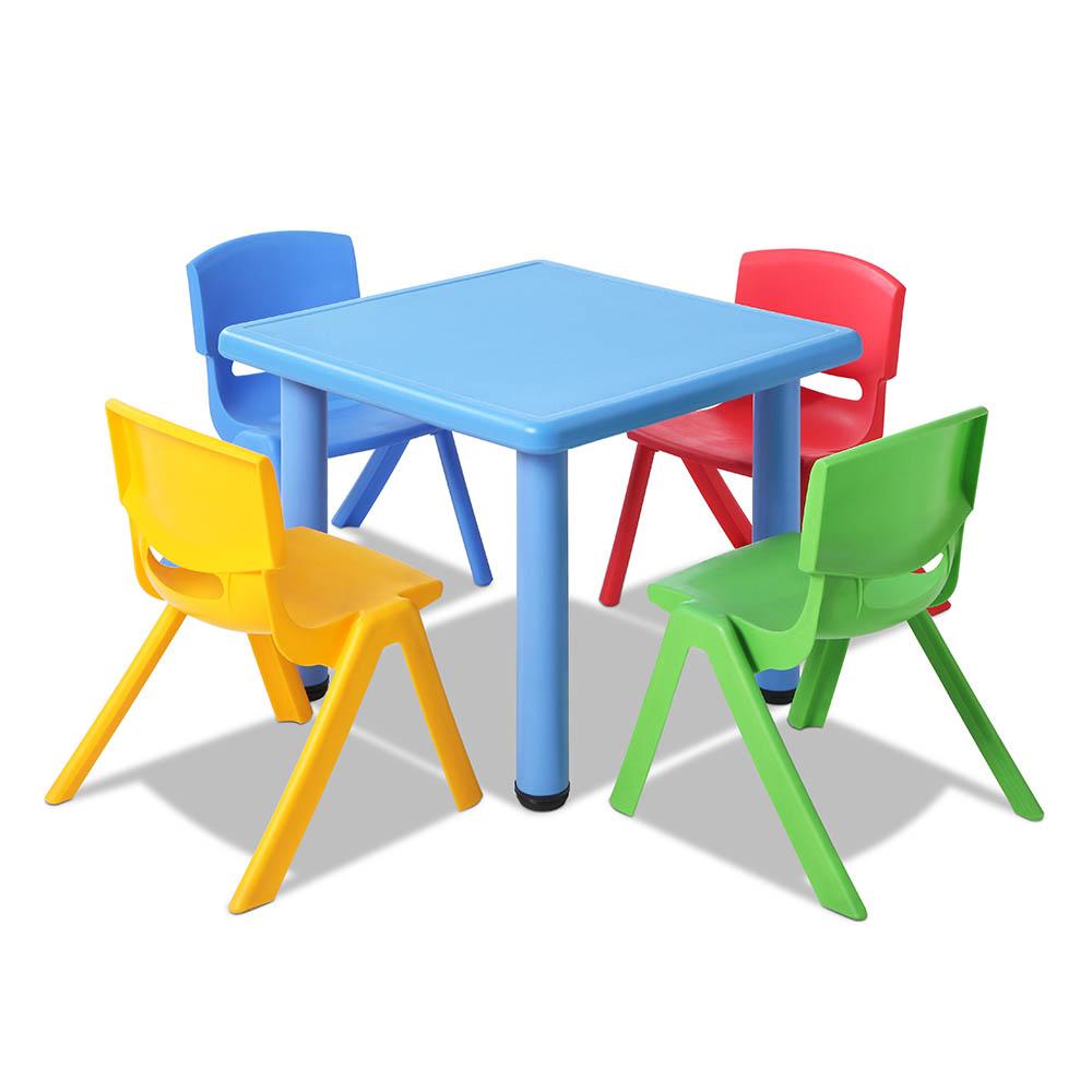 Perryn 5-Piece Kids Table & Chairs Set - Multicolour