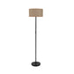 Modern Led Floor Lamp Stand Reading Light Decoration Indoor Classic Linen Fabric