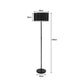 Modern Reading Light Led Floor Lamp Stand Decoration Indoor Classic Linen Fabric