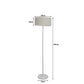 Modern Indoor Classic Linen Fabric Led Floor Lamp Stand Reading Light Decoration