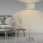 Modern Indoor Classic Linen Fabric Led Floor Lamp Stand Reading Light Decoration