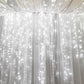 3M x 2M 200 LED Bulbs Curtain Fairy Lights Indoor Outdoor Xmas Garden Party Decor - Cool White
