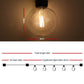 68M 70 LED Bulbs Festoon Lights Sting Lighting Kits Outdoor Party - Warm White