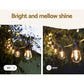 14m Festoon Lights Christmas Fairy String Lights Outdoor Party Garden Decor