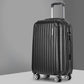 24" Luggage with TSA Lock Spinner Travel Suitcase Carry On Hard Shell Luggage Case - Black