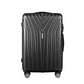Set of 3 Luggage Trolley Suitcase Sets Travel TSA Hard Case Black