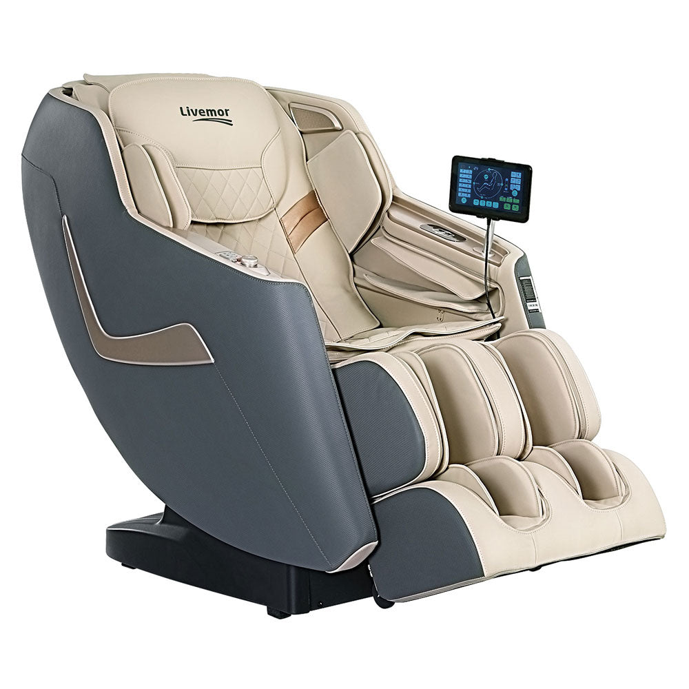 Themis Massage Chair Electric Recliner Home Massager 3D - Grey