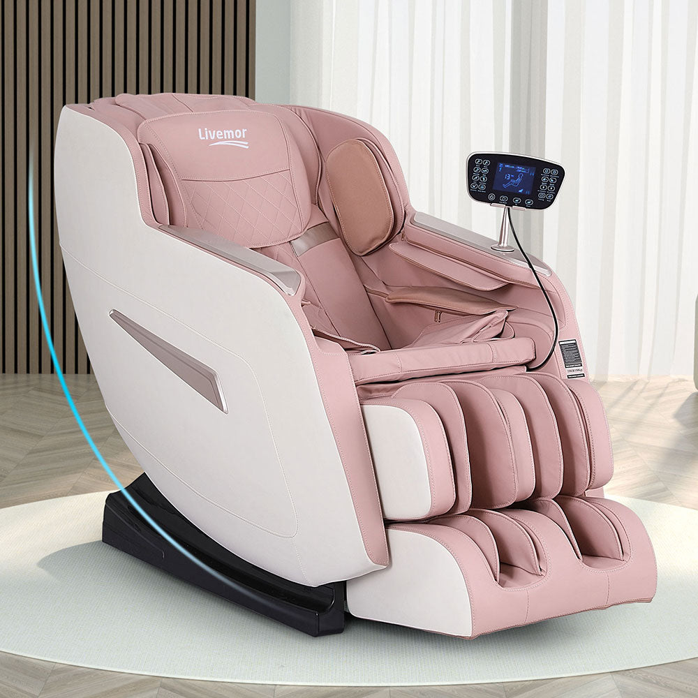 Dionysus Massage Chair Electric Recliner Home Massager - Pink