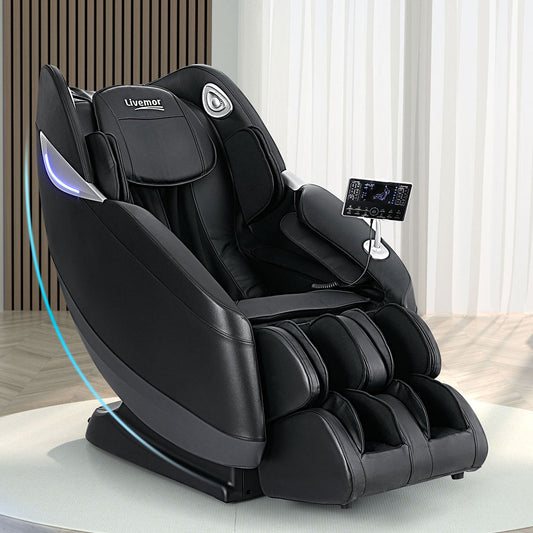 Eris Massage Chair Electric Recliner Home 3D Massager - Black
