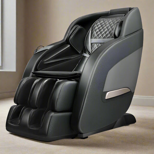 Fergus Electric Massage Chair Zero Gravity Recliner Shiatsu Heating Massager - Black