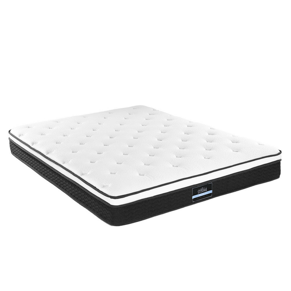 Siena 21cm Thick Euro Top Spring Mattress - Double