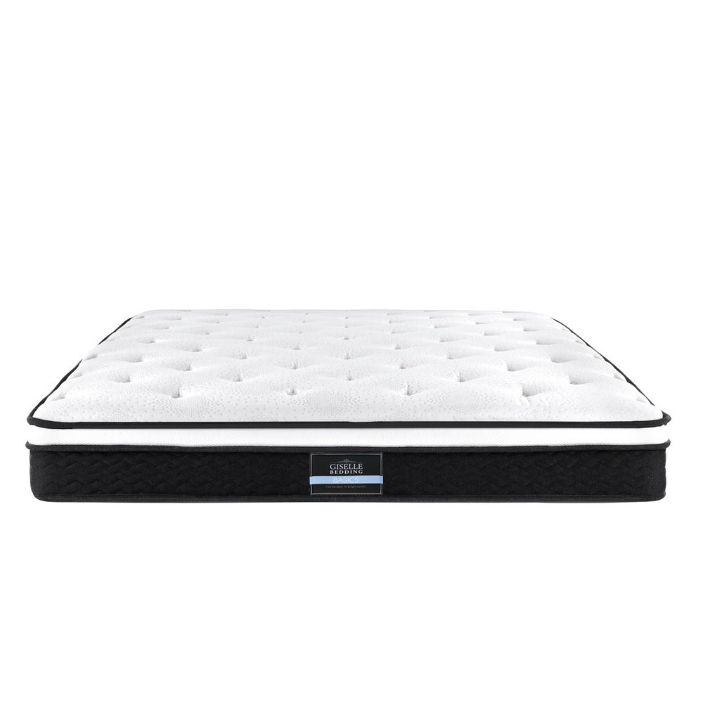 Siena 21cm Thick Euro Top Spring Mattress - Double