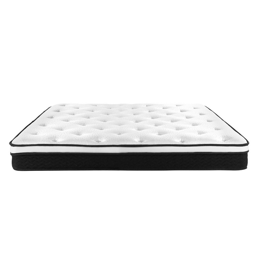 Siena 21cm Thick Euro Top Spring Mattress - King Single